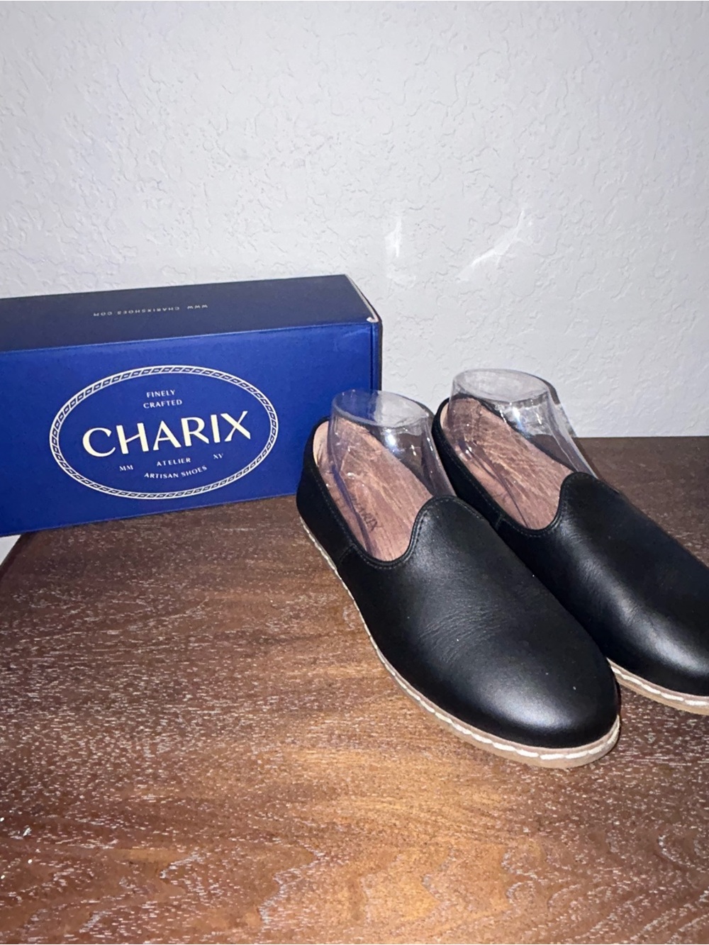 Charix Artisan Slip On Leather Casual Shoes - Picture 2 of 10